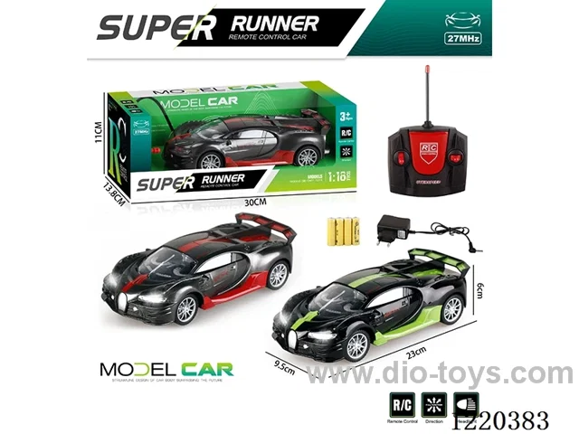 4ch rc car with light included battery