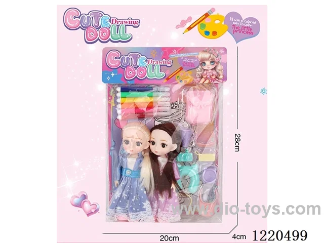 6inch Graffiti jointed/solid doll