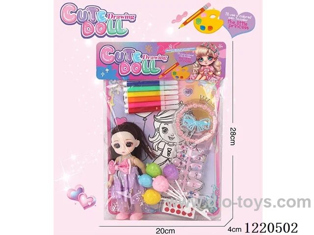 6inch Graffiti Empty Body Barbie