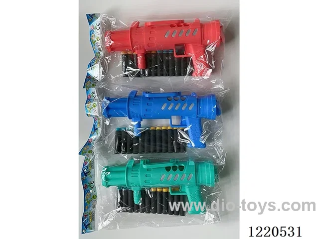 Bazooka 6-shot (round head *6+suction cup *6)