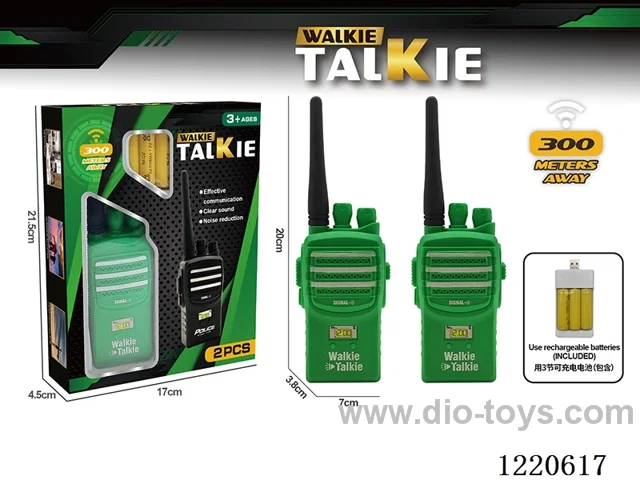 walkie-talkie included battery