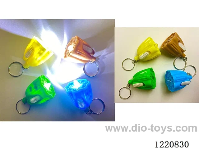 Keychain Lotus Head Light