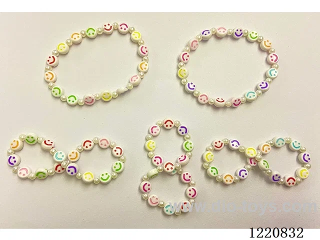 White Emoji Bracelet