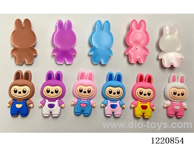 Mixed Color Fabric Soft Gel