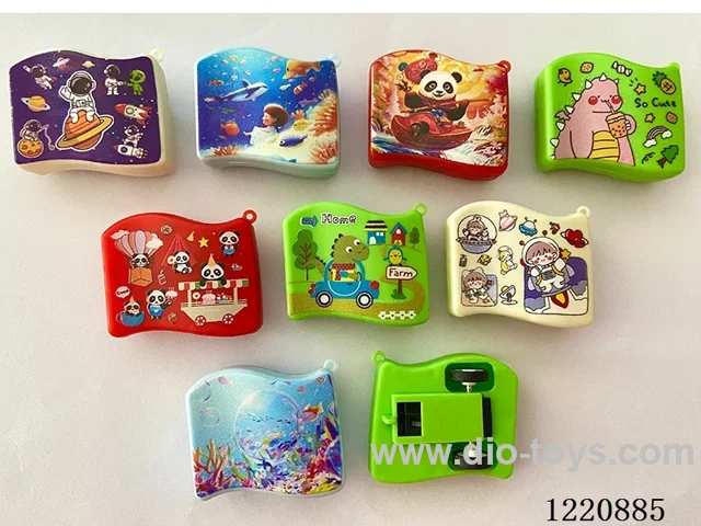Printed Cartoon Pull Back Car
