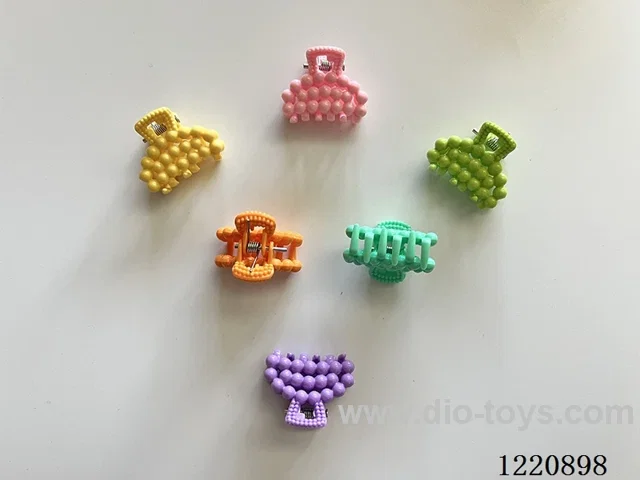 Small Bead Hair Clips