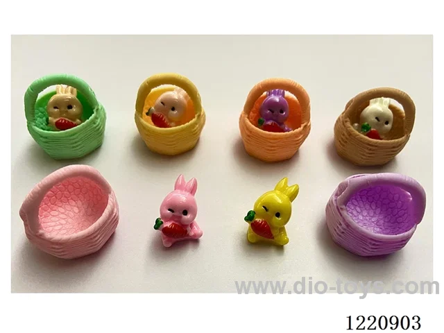 Vegetable blue radish rabbit