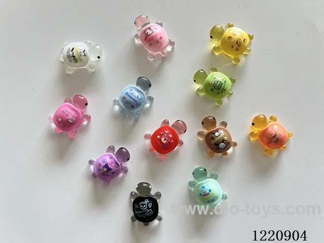 Transparent Resin Turtle