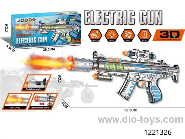 B/O GUN WITH LIGHT/MUSIC