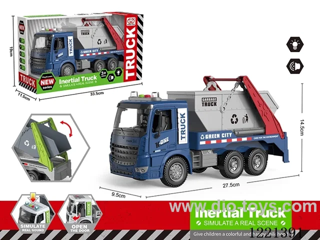inertia/openable-door/dump truck W L/M included 3*AG13