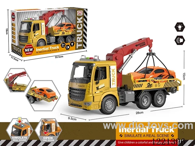 inertia/openable-door/rescue truck W L/M included 3*AG13