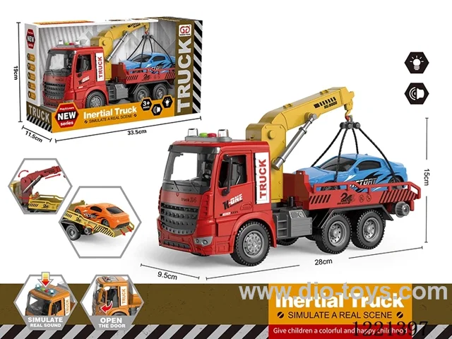 inertia/openable-door/rescue truck W L/M included 3*AG13