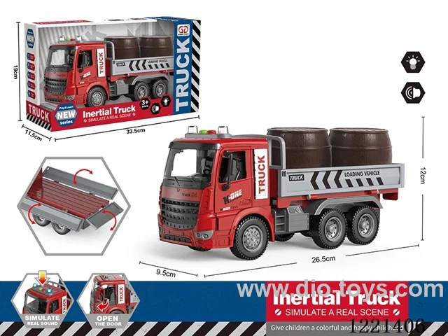 inertia/openable-door/truck-mounted barrels W L/M included 3*AG13