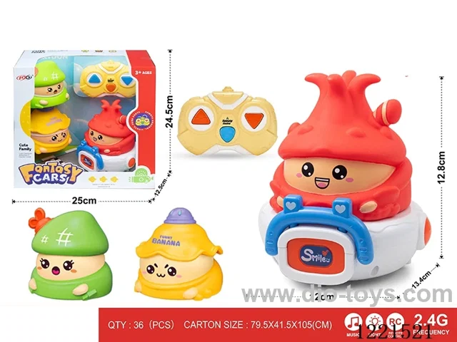 2.4G 3 styles， 3ch rc vinyl car W L/M