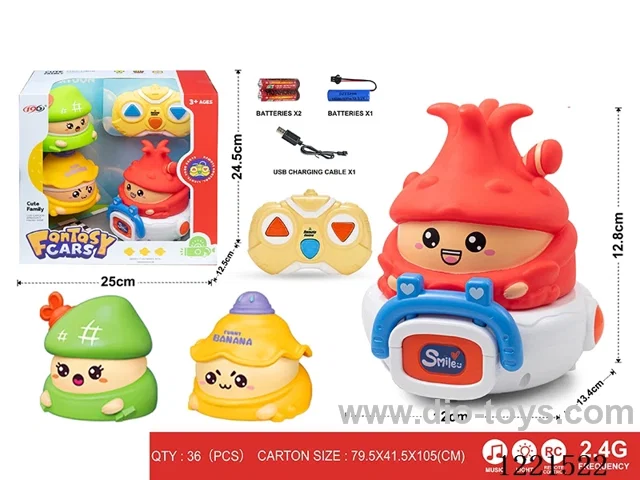 2.4G 3 styles， 3ch rc vinyl car W L/M included battery
