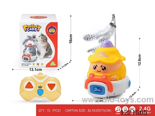 2.4G 3ch rc vinyl car W L/M