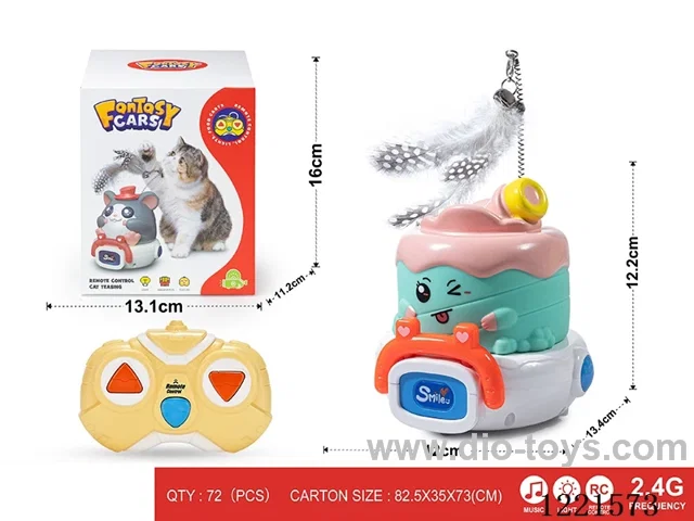 2.4G 3ch rc vinyl car W L/M