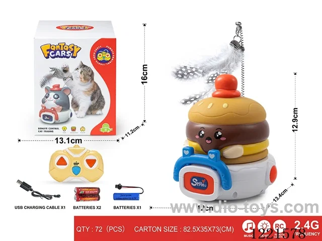 2.4G 3ch rc vinyl car W L/M included battery