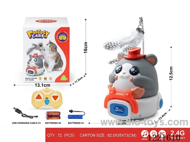 2.4G 3ch rc vinyl car W L/M included battery