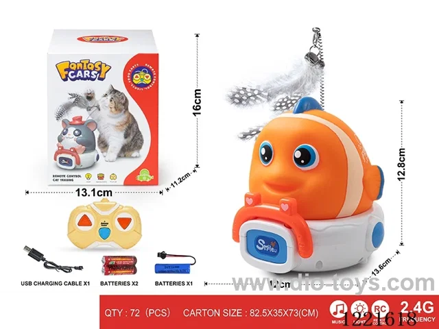 2.4G 3ch rc vinyl car W L/M included battery