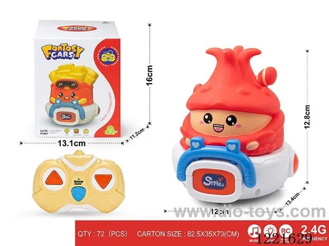 2.4G 3ch rc vinyl car W L/M