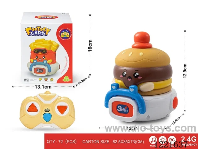 2.4G 3ch rc vinyl car W L/M