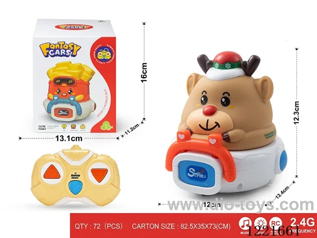 2.4G 3ch rc vinyl car W L/M