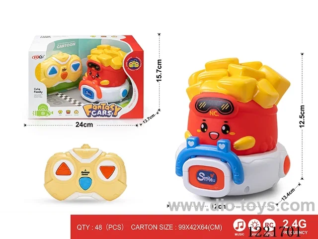 2.4G 3ch rc vinyl car W L/M