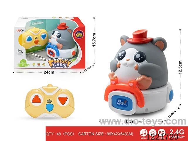 2.4G 3ch rc vinyl car W L/M
