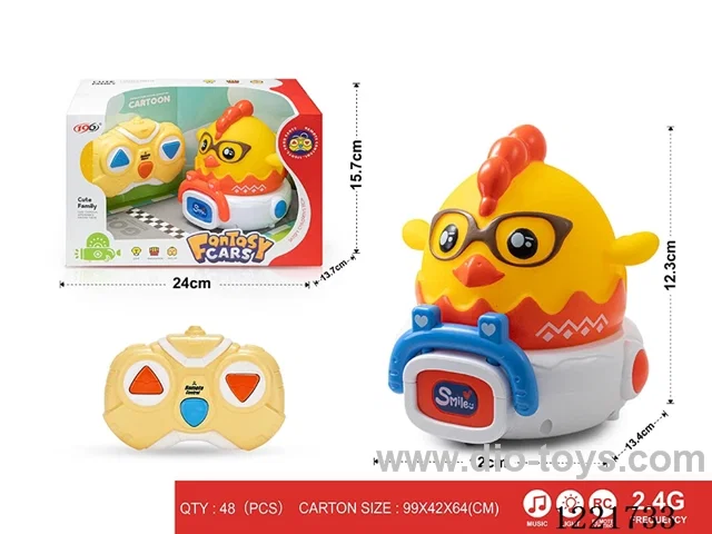 2.4G 3ch rc vinyl car W L/M