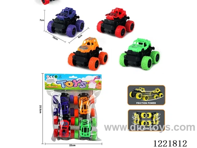 Stunt Big Wheel Inertia Car