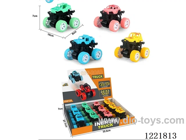 Big Wheel Double Inertia Vehicle (Macaron)