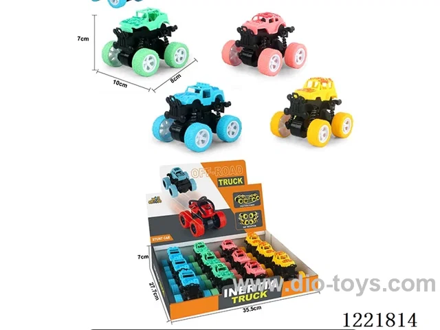 Big Wheel Double Inertia Vehicle (Macaron)