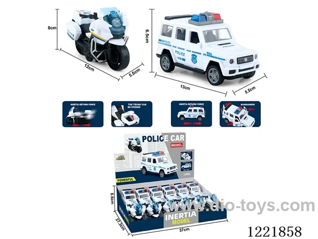Inertia motorcycle / inertia police car mixing