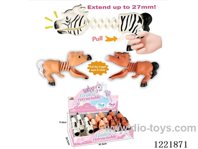 Retractable Animal Spring Clip