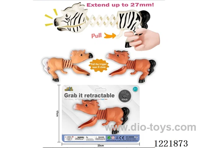 Retractable Animal Spring Clip