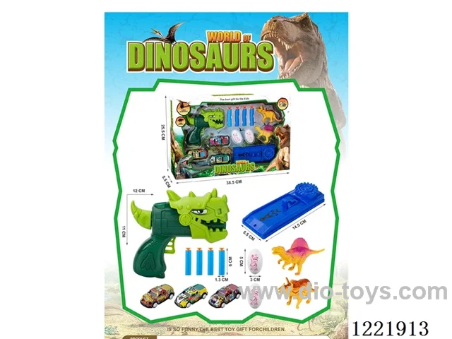 Dinosaur Soft Bullet Ping Pong Gun