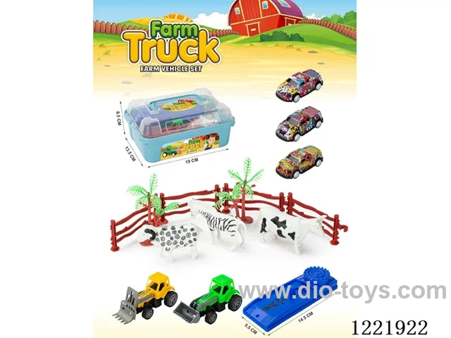 Animal Catapult with Farmer's Cart