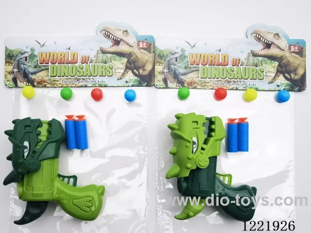Dinosaur Soft Bullet Ping Pong Gun