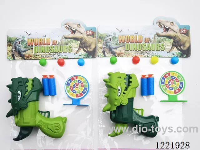 Dinosaur Soft Bullet Ping Pong Gun
