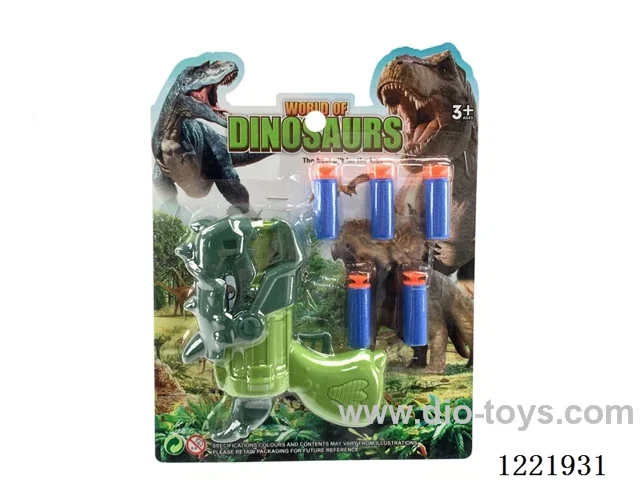 Dinosaur Soft Bullet Ping Pong Gun