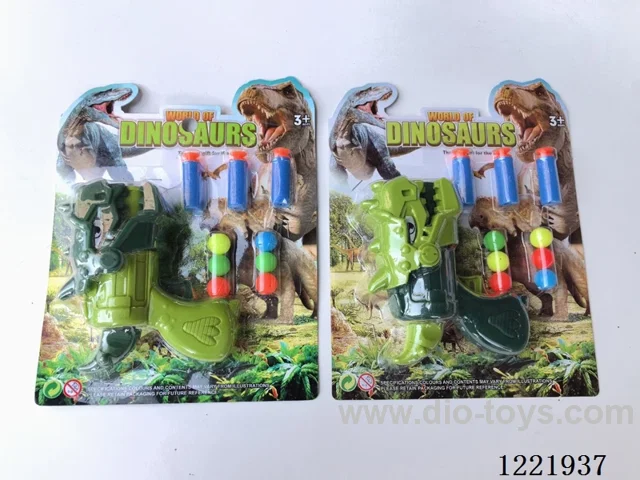 Dinosaur Soft Bullet Ping Pong Gun