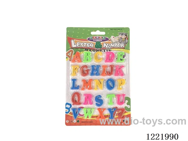Magnetic capital letter