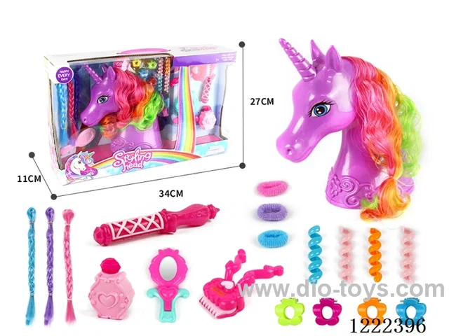 Unicorn Makeup Head