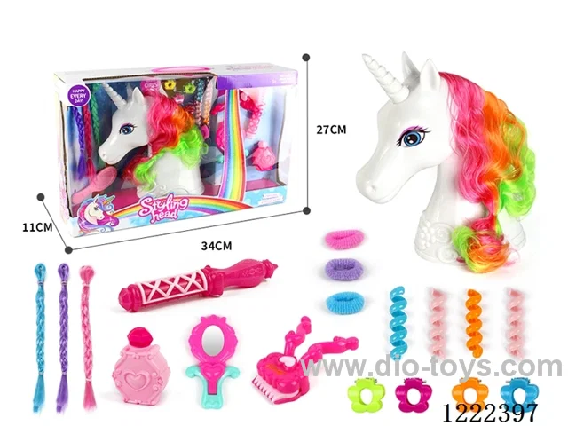 Unicorn Makeup Head