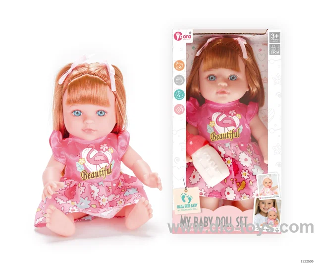 12 inch vinyl doll W/4 IC（included 3*AG3）