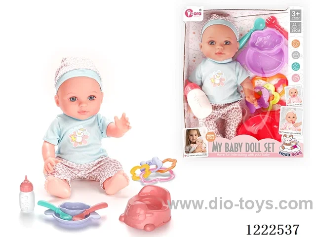 12 inch vinyl doll set W/4 IC（included 3*AG3）
