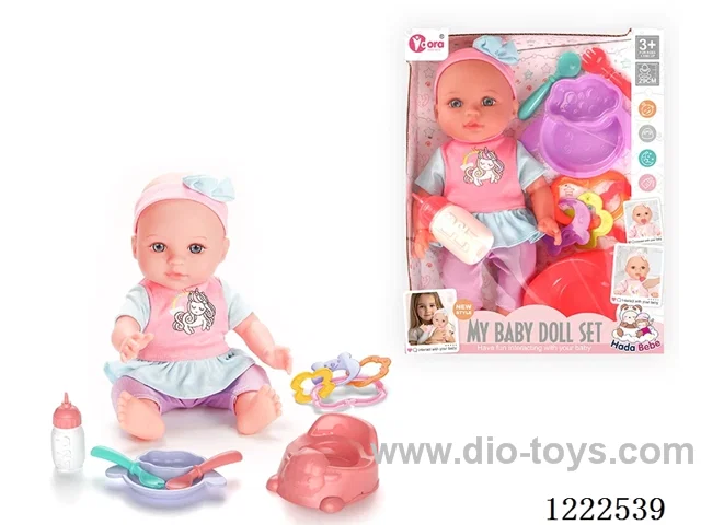 12 inch vinyl doll set W/4 IC（included 3*AG3）