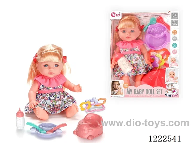 12 inch vinyl doll set W/4 IC（included 3*AG3）
