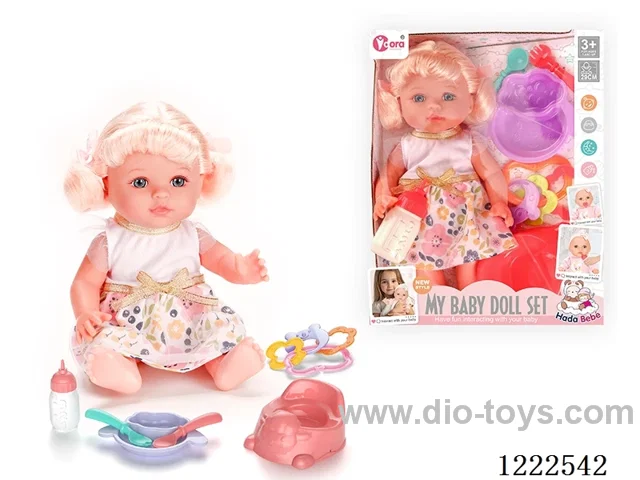 12 inch vinyl doll set W/4 IC（included 3*AG3）